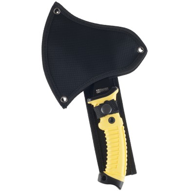 10.5" Tactical Camping Sure Grip Hatchet with Nylon Sheath by Whetstone   564755418